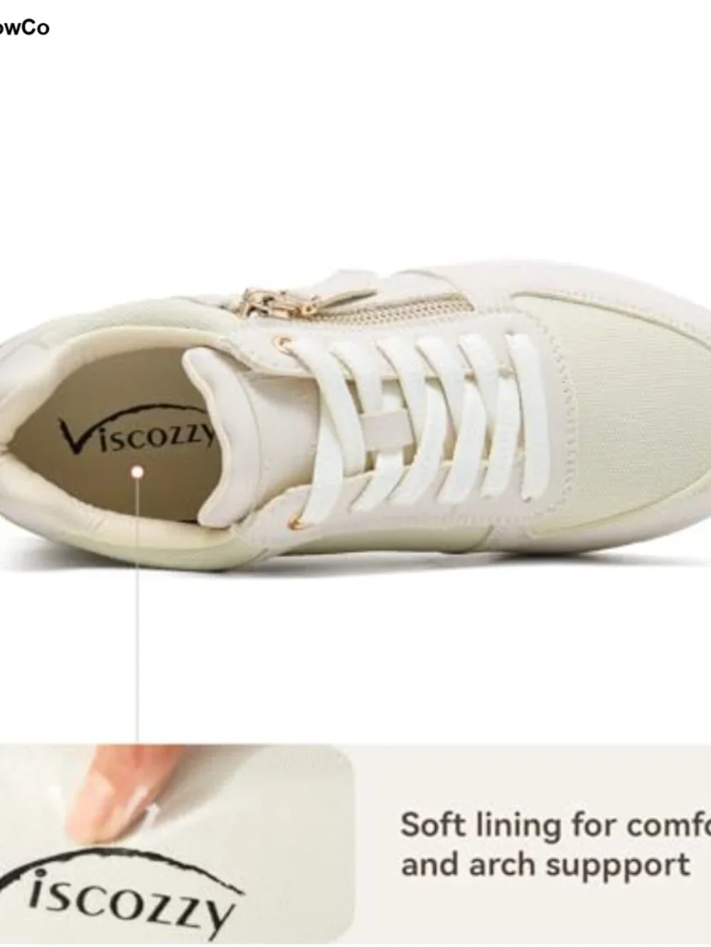 Women's Wedge Sneakers Platform Tennis Shoes Knit Breathable